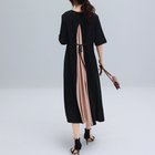 【ミニミニストア/miniministore】のバック切り替え ロングワンピース 上品 人気、トレンドファッション・服の通販 founy(ファニー) ファッション Fashion レディースファッション Fashion for Women ワンピース Dresses エレガント 上品 Elegant リーフ Leaf, Botanical Leaf ロング Long, Long-Length 半袖 Short Sleeve, Half Sleeve 夏 Summer ビジネス 仕事 通勤 Business / Work / Commuting thumbnail ピンク|ID: prp329100004587271 ipo3291000000033504311