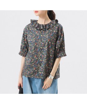 【ビームス ウイメン/BEAMS】 リバティ フリル 5分袖 シャツ人気、トレンドファッション・服の通販 founy(ファニー) ファッション Fashion レディースファッション Ladies' Fashion Online トップス・カットソー Tops/Tshirt シャツ/ブラウス Shirts/Blouses インド India ウェーブ Wave 春 Spring カーディガン Cardigan コレクション Collection スウェット Sweat 手描き Hand Drawn バランス Balance フリル Frills プリント Print 羽織 Haori ロマンティック Romantic S/S・春夏 Ss・Spring/Summer おすすめ Recommend 夏 Summer |ID:prp329100004587274
