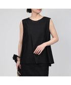 【バビロン/BABYLONE / KIDS】のリネンレーヨンストレッチブラウス 人気、トレンドファッション・服の通販 founy(ファニー) ファッション Fashion キッズファッション Fashion for Kids インナー Innerwear ジャケット Jacket, Outerwear ストレッチ Stretch, Stretchy Fabric セットアップ Set-Up, Coordinated Outfit デニム Denim, Jeans Material ノースリーブ Sleeveless, No-Sleeve バランス Balance, Style Balance フレア Flare, Flared ボトム Bottoms, Lower Wear リネン Linen, Linen Fabric thumbnail ブラック19|ID: prp329100004587293 ipo3291000000032994752