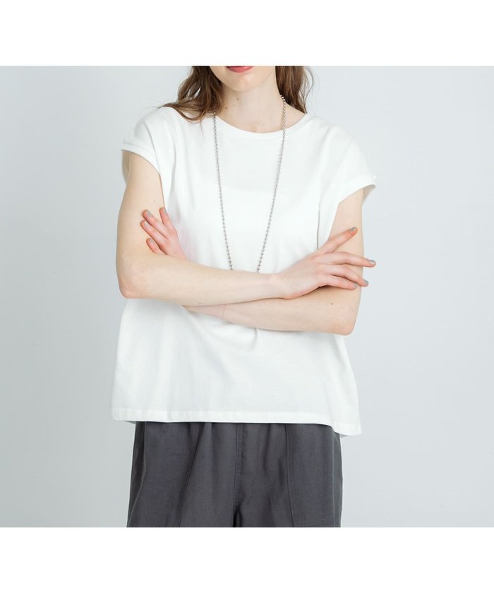【サニーレーベル/Sonny Label / URBAN RESEARCH】の『UR TECH ひやサラクール』フレンチスリーブTシャツ インテリア・キッズ・メンズ・レディースファッション・服の通販 founy(ファニー) https://founy.com/ ファッション Fashion レディースファッション Ladies' Fashion Online トップス・カットソー Tops/Tshirt シャツ/ブラウス Shirts/Blouses ロング / Tシャツ T-Shirts 2025年 2025 2025春夏・S/S Ss,Spring/Summer,2025 シンプル Simple スリーブ Sleeve フレンチ French 夏 Summer S/S・春夏 Ss・Spring/Summer |ID: prp329100004587314 ipo3291000000032623116