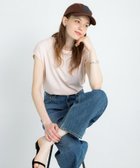 【サニーレーベル/Sonny Label / URBAN RESEARCH】の『UR TECH ひやサラクール』フレンチスリーブTシャツ ピンク|ID: prp329100004587314 ipo3291000000032623125