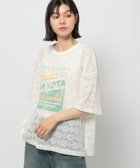 【ニコアンド/niko and】のレースプリントアソートTシャツ アイボリー|ID: prp329100004587321 ipo3291000000032671706