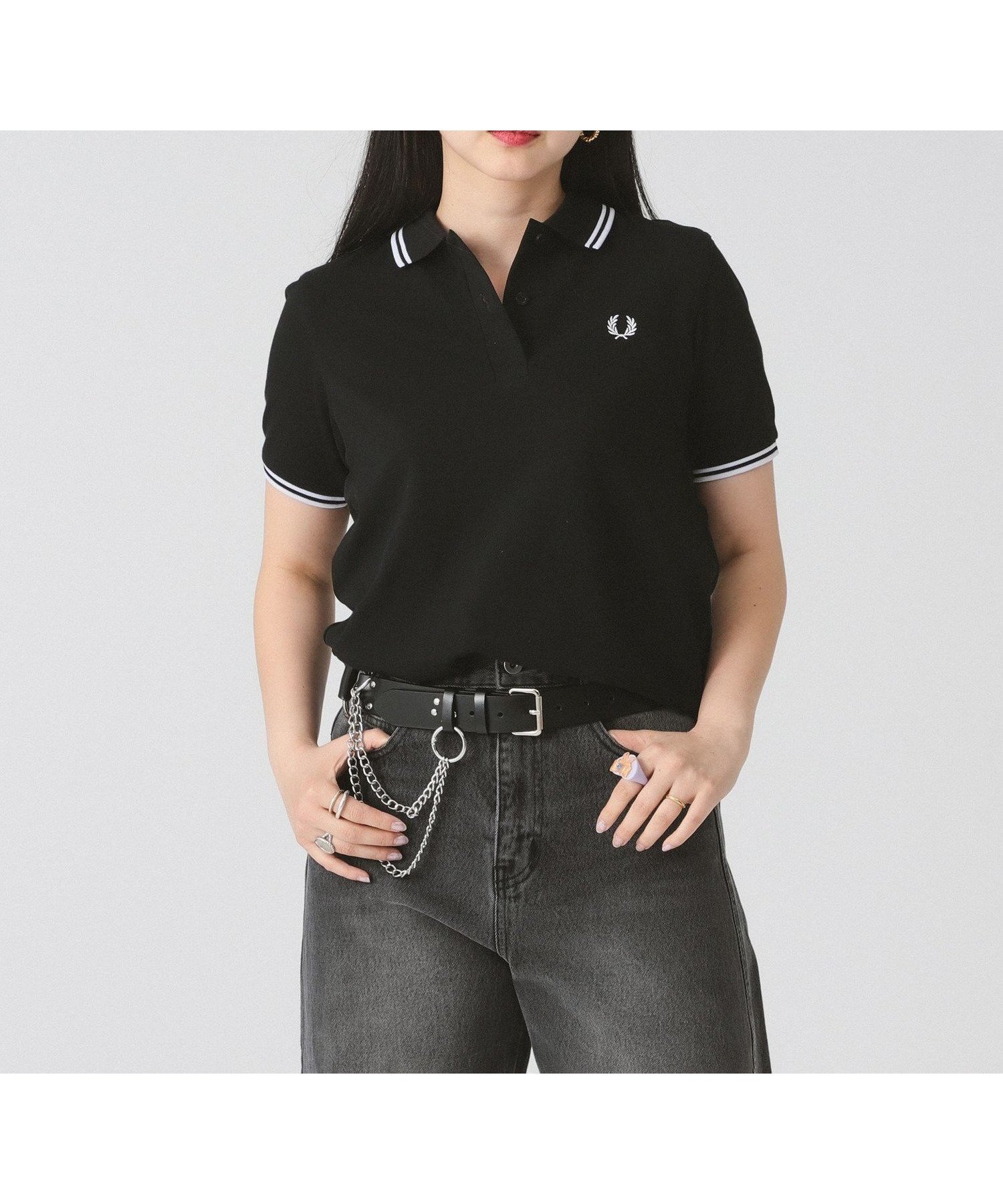 【ビームス ウイメン/BEAMS】のFRED PERRY / The Twin Tipped Fred Perry Shirt インテリア・キッズ・メンズ・レディースファッション・服の通販 founy(ファニー) 　ファッション　Fashion　レディースファッション　Ladies' Fashion Online　トップス・カットソー　Tops/Tshirt　シャツ/ブラウス　Shirts/Blouses　クラシック　Classic　フィット　Fit　ポロシャツ　Polo Shirt　レギュラー　Regular　BLACK|ID: prp329100004587342 ipo3291000000032532873