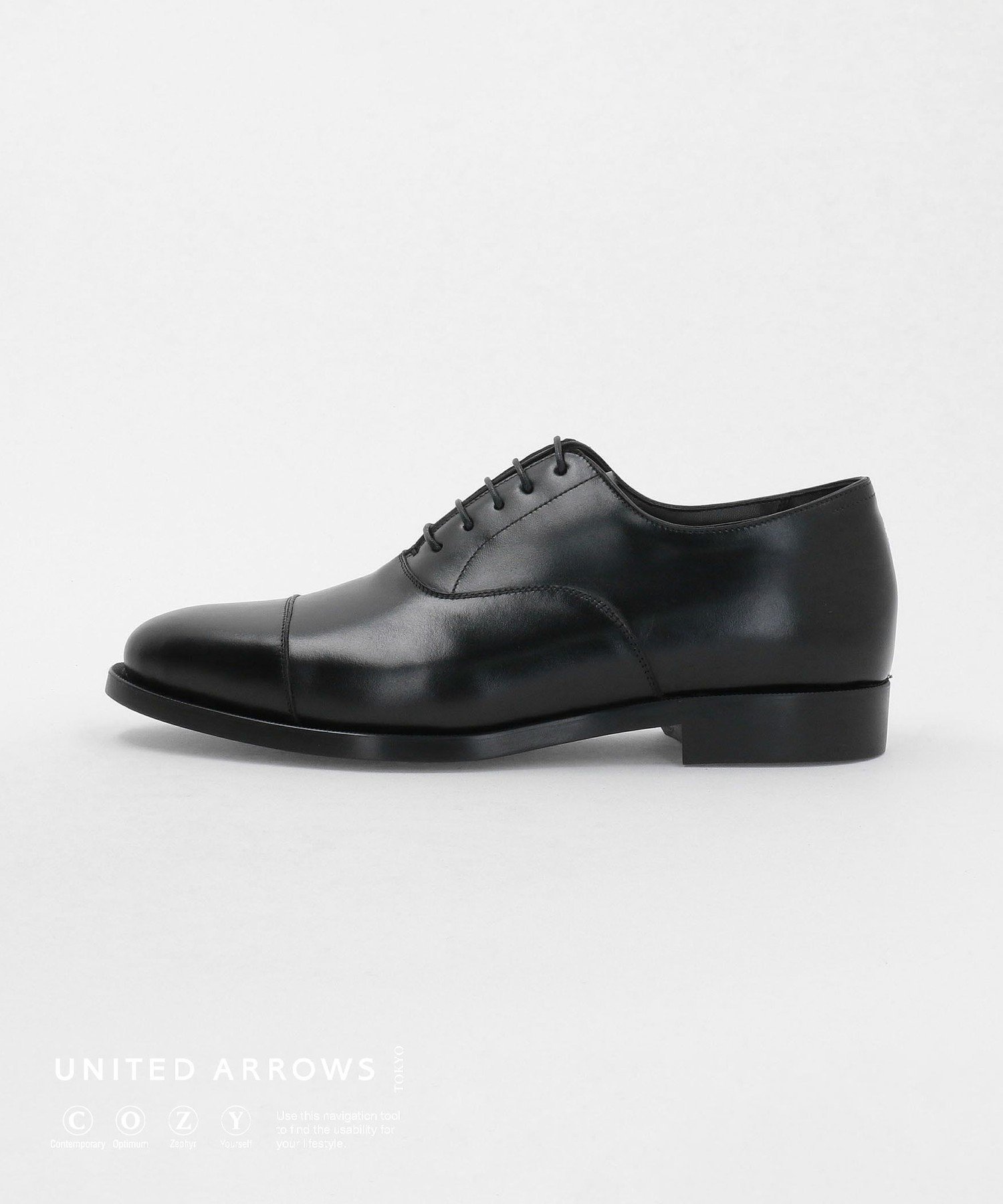 【ユナイテッドアローズ/UNITED ARROWS / MEN】のストレートチップ シューズ UA COZY インテリア・キッズ・メンズ・レディースファッション・服の通販 founy(ファニー) 　ファッション　Fashion　メンズファッション　Fashion for Men　シューズ・靴　Shoes　イタリア　Italy　インソール　Shoe Insole　クッション　Cushion, Throw Pillow　シューズ　Shoes, Footwear　シンプル　Simple, Minimal　ストレート　Straight, Straight Cut　スマート　Smart, Elegant　スリッポン　Slip-On, Loafer　トリプル　Triple, Three Layers　BLACK|ID: prp329100004587384 ipo3291000000032999158