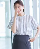 【リフレクト/Reflect】の【接触冷感/洗える】ドビーストライプブラウス 人気、トレンドファッション・服の通販 founy(ファニー) ファッション Fashion レディースファッション Ladies' Fashion Online トップス・カットソー Tops/Tshirt シャツ/ブラウス Shirts/Blouses 夏 Summer 洗える Washable thumbnail オフホワイト|ID: prp329100004587415 ipo3291000000032701244