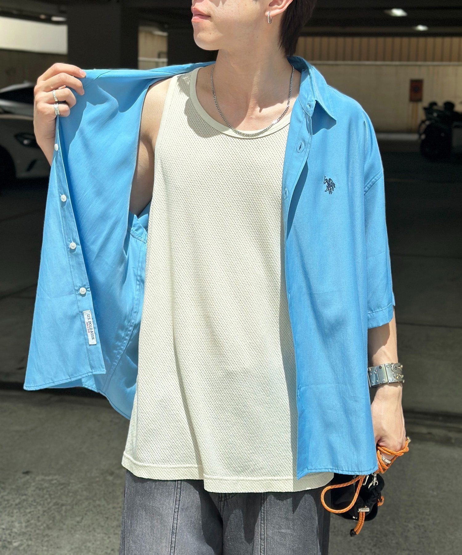 【シーピーシーエム/CPCM】のピグメントカットメッシュタンク 人気、トレンドファッション・服の通販 founy(ファニー) 　ファッション　Fashion　レディースファッション　Fashion for Women　アクセサリー　Fashion Accessories　タンク　Tank Top, Sleeveless Top　メッシュ　Mesh, Net Fabric　リラックス　Relax, Relaxed Fit　 other-1|ID: prp329100004587464 ipo3291000000032713137
