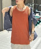 【シーピーシーエム/CPCM】のピグメントカットメッシュタンク 人気、トレンドファッション・服の通販 founy(ファニー) ファッション Fashion レディースファッション Fashion for Women アクセサリー Fashion Accessories タンク Tank Top, Sleeveless Top メッシュ Mesh, Net Fabric リラックス Relax, Relaxed Fit thumbnail オレンジ|ID: prp329100004587464 ipo3291000000032713140