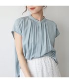【ルクールブラン/le.coeur blanc】の《手洗い可能》T/R追撚フレンチスリーブブラウス 人気、トレンドファッション・服の通販 founy(ファニー) ファッション Fashion レディースファッション Fashion for Women トップス・カットソー Cut & Sew Tops シャツ・ブラウス・オフィスカジュアル Elegant Blouses & Button-Ups おすすめ Recommended / Our Picks アクセサリー Fashion Accessories ウェーブ Wavy Pattern カーディガン Cardigan, Knitwear ギャザー Gathered, Ruffled ジャケット Jacket, Outerwear スリーブ Sleeve, Long Sleeve / Short Sleeve フレンチ French, French Style フロント Front, Front Design ボトム Bottoms, Lower Wear ビジネス 仕事 通勤 Business / Work / Commuting 夏 Summer thumbnail ミント|ID: prp329100004587472 ipo3291000000033098169