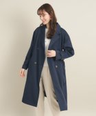 【その他のブランド/Other】の【キレイ目にもカジュアルにも/足さばき◎】はっ水トレンチコート ネイビー|ID: prp329100004587517 ipo3291000000032535150