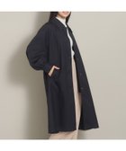 【その他のブランド/Other】の【さらっと羽織れる/腕まわりゆったり/ビッグシルエット】ステンカラーコート ネイビー|ID: prp329100004587518 ipo3291000000032535156