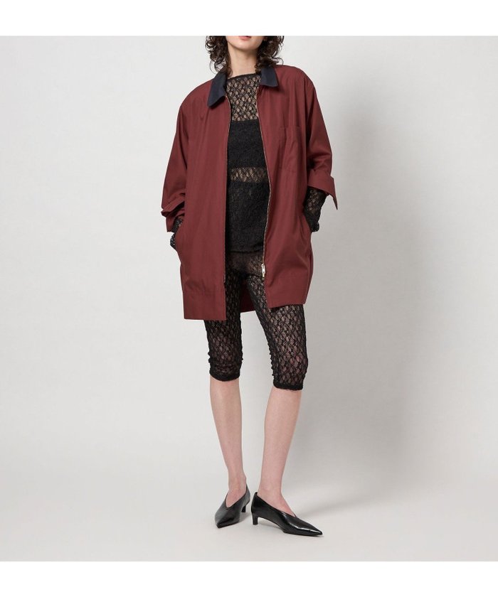 【ビューティ&ユース ユナイテッドアローズ/BEAUTY&YOUTH / UNITED ARROWS】の6(ROKU) コットン ジップ シャツ ジャケット インテリア・キッズ・メンズ・レディースファッション・服の通販 founy(ファニー) https://founy.com/ ファッション Fashion レディースファッション Fashion for Women アウター Coat / Outerwear Collection レディースジャケット・軽アウター Jackets ショート Short, Short Length ジップ Zip, Zipper ジャケット Jacket, Outerwear ストライプ Stripe, Striped Pattern チュニック Tunic, Long Top レギンス Leggings, Stretch Pants |ID: prp329100004587539 ipo3291000000032535242