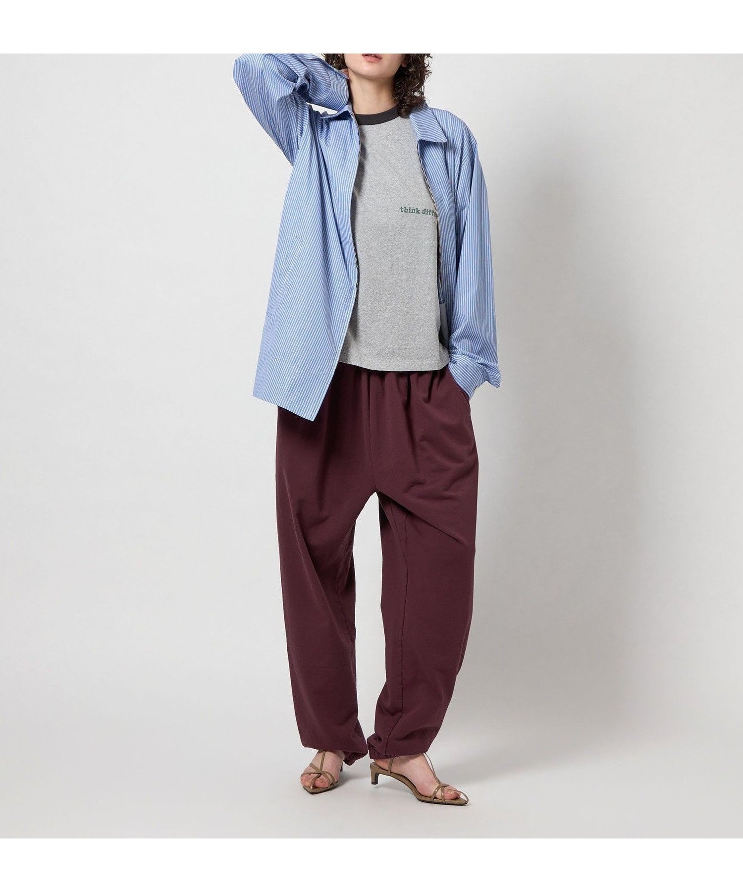 【ビューティ&ユース ユナイテッドアローズ/BEAUTY&YOUTH / UNITED ARROWS】の6(ROKU) コットン ジップ シャツ ジャケット インテリア・キッズ・メンズ・レディースファッション・服の通販 founy(ファニー) 　ファッション　Fashion　レディースファッション　Fashion for Women　アウター　Coat / Outerwear Collection　レディースジャケット・軽アウター　Jackets　ショート　Short, Short Length　ジップ　Zip, Zipper　ジャケット　Jacket, Outerwear　ストライプ　Stripe, Striped Pattern　チュニック　Tunic, Long Top　レギンス　Leggings, Stretch Pants　その他1|ID: prp329100004587539 ipo3291000000032535244