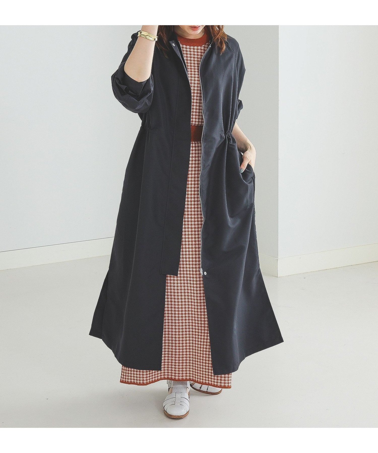 【その他のブランド/Other】のBEAMS HEART / ドロスト シャーリング コート インテリア・キッズ・メンズ・レディースファッション・服の通販 founy(ファニー) 　ファッション　Fashion　レディースファッション　Ladies' Fashion Online　アウター　Coat Outerwear　コート　Coats　シャーリング　Shirring　リラックス　Relax　BLACK|ID: prp329100004587544 ipo3291000000032666099