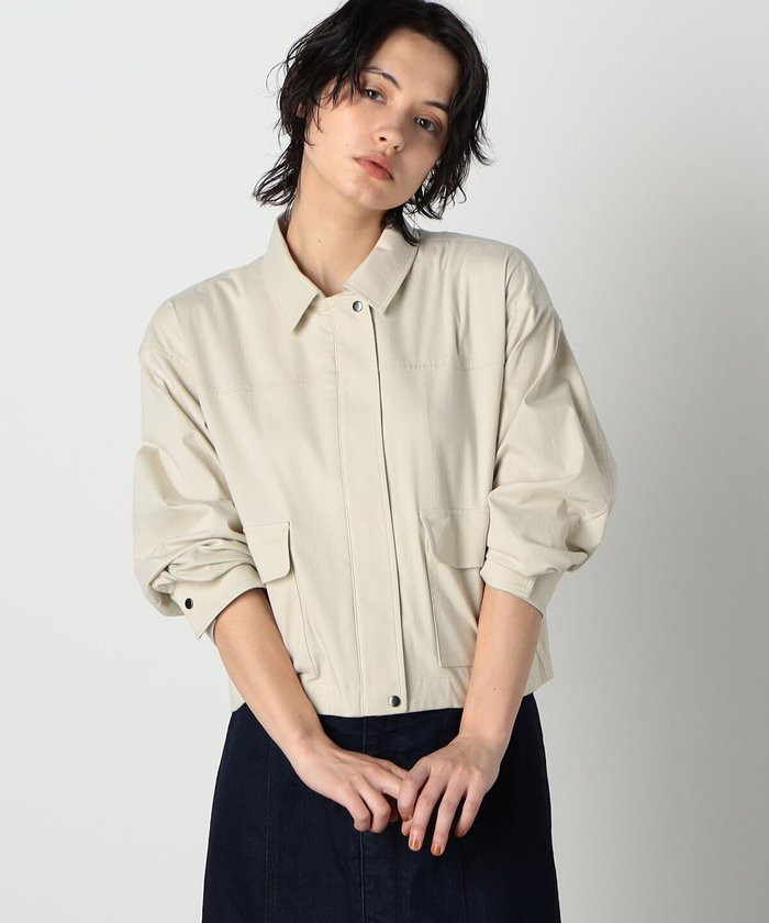【コムサイズム/COMME CA ISM】の【セットアップ対応】ストレッチ ショートブルゾン インテリア・キッズ・メンズ・レディースファッション・服の通販 founy(ファニー) https://founy.com/ ファッション Fashion レディースファッション Fashion for Women アウター Coat / Outerwear Collection ブルゾンジャケット・スポーティアウター Blouson Jackets ショート Short, Short Length ストレッチ Stretch, Stretchy Fabric セットアップ Set-Up, Coordinated Outfit ハーフ Half, Half-Length フィット Fit, Slim Fit フラップ Flap, Flap Pocket ブルゾン Blouson, Bomber Jacket ポケット Pocket, Pocket Detail ヨーク Yoke, Yoke Design 夏 Summer 春 Spring 秋 Autumn |ID: prp329100004587547 ipo3291000000032734977