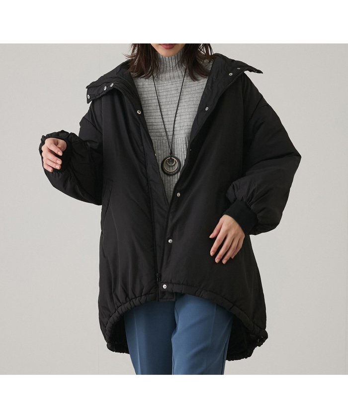 【ジャイロ/JAYRO】のミドル丈中綿モンスターコート インテリア・キッズ・メンズ・レディースファッション・服の通販 founy(ファニー) https://founy.com/ ファッション Fashion レディースファッション Fashion for Women アウター Coat / Outerwear Collection コート・ロングコート・ピーコート Long Coats, Peacoats & More スウェット / スエット Sweatshirt, Sweatwear ダウン Down, Puffer フェミニン Feminine, Girly ポケット Pocket, Pocket Detail ミドル Middle Length, Mid Height 冬 Winter / This Winter |ID: prp329100004587550 ipo3291000000033098442