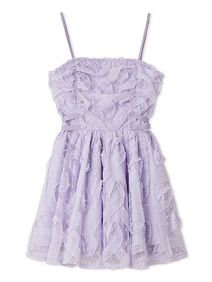 【スナイデル/SNIDEL】のチュールペプラムブラウス インテリア・キッズ・メンズ・レディースファッション・服の通販 founy(ファニー) 　ファッション　Fashion　レディースファッション　Ladies' Fashion Online　トップス・カットソー　Tops/Tshirt　シャツ/ブラウス　Shirts/Blouses　ウェーブ　Wave　春　Spring　ギャザー　Gather　クラシカル　Classical　シャーリング　Shirring　ストレート　Straight　チュール　Tulle　パープル　Purple　フィット　Fit　ペプラム　Peplum　リボン　Ribbon　レース　Race　おすすめ　Recommend　エレガント 上品　Elegant　PPL[077]|ID: prp329100004587716 ipo3291000000032538270