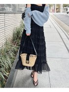 【スナイデル/SNIDEL】のショルダーリボンキャミワンピース BLK[009]|ID: prp329100004587764 ipo3291000000032538647