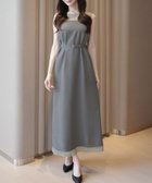 【ジュノア/JUNOAH】のシアードッキングベルト付きIラインワンピース グレー|ID: prp329100004587797 ipo3291000000032637555
