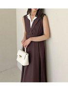 【スナイデル/SNIDEL】のレイヤードカラーワンピース 人気、トレンドファッション・服の通販 founy(ファニー) ファッション Fashion レディースファッション Fashion for Women ワンピース Dresses エレガント 上品 Elegant シャーリング Shirring, Ruched ストレート Straight, Straight Cut スーツ Suit, Formalwear トレンド Trend, Trending Now フィット Fit, Slim Fit フレア Flare, Flared thumbnail BUR[048]|ID: prp329100004587800 ipo3291000000033261238