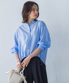 【ロートレ アモン/LAUTRE AMONT】のシアードロストシャツ≪洗濯機で洗える≫ ライトブルー|ID: prp329100004587830 ipo3291000000032673040