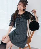 【マジェスティック レゴン/MAJESTIC LEGON】のチュールボレロセットミニキャミワンピ グレー柄|ID: prp329100004587839 ipo3291000000032728702