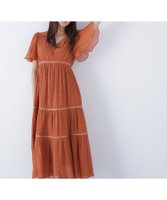 【ナチュラル ビューティー ベーシック/NATURAL BEAUTY BASIC】のVネックプリーツワンピース 人気、トレンドファッション・服の通販 founy(ファニー) ファッション Fashion レディースファッション Ladies' Fashion Online ワンピース Dress アクセサリー Accessories ウェーブ Wave サンダル Sandals スリーブ Sleeve トレンド Trend フレア Flare ボヘミアン Bohemian リボン Ribbon |ID:prp329100004587845