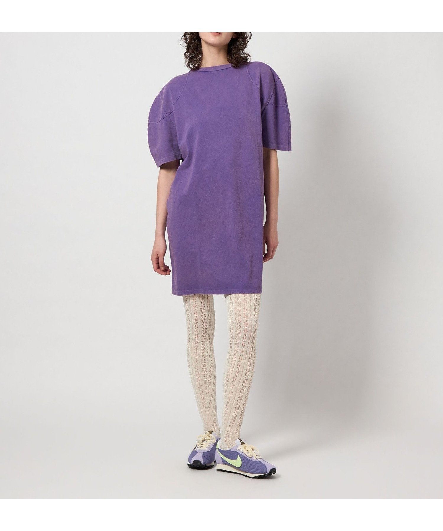 【ビューティ&ユース ユナイテッドアローズ/BEAUTY&YOUTH / UNITED ARROWS】の6(ROKU) コットンBLC チュニック インテリア・キッズ・メンズ・レディースファッション・服の通販 founy(ファニー) 　ファッション　Fashion　レディースファッション　Ladies' Fashion Online　トップス・カットソー　Tops/Tshirt　タイツ　Tights　チュニック　Tunic　レギンス　Leggings　PURPLE|ID: prp329100004587848 ipo3291000000032702797