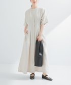 【アーバンリサーチ/URBAN RESEARCH】の『2サイズ展開』タックデザインリネンワンピース NATURAL|ID: prp329100004587875 ipo3291000000032688366