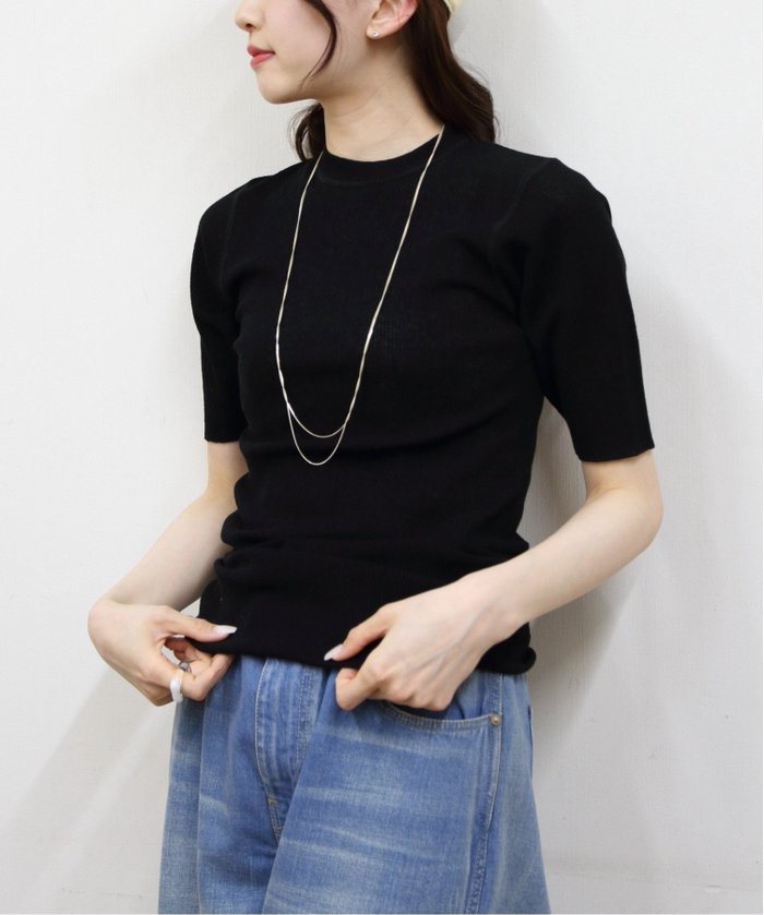 【その他のブランド/Other】のMIDSUMMER KNIT TEE インテリア・キッズ・メンズ・レディースファッション・服の通販 founy(ファニー) https://founy.com/ ファッション Fashion レディースファッション Fashion for Women トップス・カットソー Cut & Sew Tops ニット Knit Tops & Sweaters インナー Innerwear カットソー Cut and Sewn Top コンパクト Compact, Small Size シアー Sheer, See-Through シンプル Simple, Minimal ストレッチ Stretch, Stretchy Fabric フィット Fit, Slim Fit ループ Loop, Loop Knit おすすめ Recommended / Our Picks 夏 Summer エレガント 上品 Elegant |ID: prp329100004587882 ipo3291000000033052562
