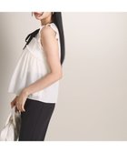【プロポーション ボディドレッシング/PROPORTION BODY DRESSING】のレースドッキングボウタイブラウス 人気、トレンドファッション・服の通販 founy(ファニー) ファッション Fashion レディースファッション Fashion for Women トップス・カットソー Cut & Sew Tops シャツ・ブラウス・オフィスカジュアル Elegant Blouses & Button-Ups デニム Denim, Jeans Material フリル Frill, Ruffle ボヘミアン Bohemian, Ethnic Style レース Lace, Lace Fabric thumbnail ホワイト×ブラック|ID: prp329100004587887 ipo3291000000033549274