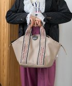 【フリークスストア/FREAK'S STORE】のTHEATRE PRODUCTS/別注 マルチウェイ フェイクレザー ジャガードテープバッグ/A4サイズ【通勤/通学】 25SS 人気、トレンドファッション・服の通販 founy(ファニー) ファッション Fashion レディースファッション Fashion for Women 巾着 Drawstring Bag, Kinchaku スペシャル Special, Limited Edition 財布 Wallet, Purse ドローコード Drawcord, Drawstring Cord フェイクレザー Faux Leather, PU Leather ポケット Pocket, Pocket Detail 別注 Limited Edition, Custom Order S/S・春夏 SS, Spring/Summer, Warm Season 夏 Summer エレガント 上品 Elegant ビジネス 仕事 通勤 Business / Work / Commuting 2025年 2025 2025春夏・S/S Spring/Summer 2025 SS25 thumbnail ベージュ|ID: prp329100004587932 ipo3291000000033277380