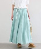 【スローブ イエナ/SLOBE IENA】のPEボイル切替ギャザースカート 人気、トレンドファッション・服の通販 founy(ファニー) ファッション Fashion レディースファッション Ladies' Fashion Online スカート Skirt 2025年 2025 2025春夏・S/S Ss,Spring/Summer,2025 ギャザー Gather ドット Dot バランス Balance 切替 Switching thumbnail グリーン B|ID: prp329100004587936 ipo3291000000032541121