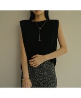 【アニュアンス/anuans】のアセテートノースリーブカットトップス 人気、トレンドファッション・服の通販 founy(ファニー) ファッション Fashion レディースファッション Fashion for Women トップス・カットソー Cut & Sew Tops キャミソール&ノースリーブ Camisoles & Sleeveless Tops カットソー Cut and Sewn Top ショルダー Shoulder, Shoulder Strap シルク Silk, 100% Silk シンプル Simple, Minimal ラグジュアリー Luxury, Elegant エレガント 上品 Elegant |ID:prp329100004587948