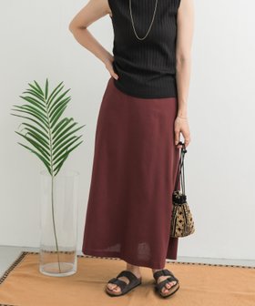 【アーバンリサーチ ドアーズ/URBAN RESEARCH DOORS】 麻混レーヨンフレアスカート人気、トレンドファッション・服の通販 founy(ファニー) ファッション Fashion レディースファッション Fashion for Women スカート Skirts Aライン・フレアスカート A-Line & Flared Skirts ウェーブ Wavy Pattern シンプル Simple, Minimal フラット Flat, Flat Shoes フレア Flare, Flared フロント Front, Front Design リネン Linen, Linen Fabric リラックス Relax, Relaxed Fit 冬 Winter / This Winter S/S・春夏 SS, Spring/Summer, Warm Season 夏 Summer エレガント 上品 Elegant 2025年 2025 2025春夏・S/S Spring/Summer 2025 SS25 |ID:prp329100004587976