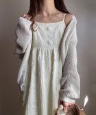 【ジュノア/JUNOAH】のFILLOU リボンキャミワンピース アイボリー|ID: prp329100004587988 ipo3291000000032604376