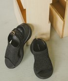【グローバルワーク/GLOBAL WORK】のらくっションフィットサンダル/327974 人気、トレンドファッション・服の通販 founy(ファニー) ファッション Fashion レディースファッション Fashion for Women おすすめ Recommended / Our Picks インソール Shoe Insole クッション Cushion, Throw Pillow サンダル Sandals, Summer Shoes フィット Fit, Slim Fit thumbnail ブラックラメ10|ID: prp329100004588043 ipo3291000000033390691