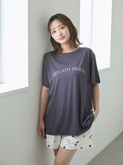 【ジェラート ピケ/gelato pique】の【接触冷感】モチーフ4柄ワンポイントTシャツ ショートパンツセット インテリア・キッズ・メンズ・レディースファッション・服の通販 founy(ファニー) 　ファッション　Fashion　レディースファッション　Ladies' Fashion Online　パンツ　Pants　ハーフ / ショートパンツ　Short Pants　おすすめ　Recommend　ギフト プレゼント　Gift Present　ショート　Short　シンプル　Simple　ストレッチ　Stretch　セットアップ　Set Up　チェリー　Cherry　プリント　Print　モチーフ　Motif　リボン　Ribbon　ワンポイント　One Point　夏　Summer　NVY[089]|ID: prp329100004588068 ipo3291000000032593534