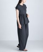 【サニーレーベル/Sonny Label / URBAN RESEARCH】の『WEB/一部店舗限定』リネン混ペプラムセットアップ チャコール|ID: prp329100004588121 ipo3291000000033533986