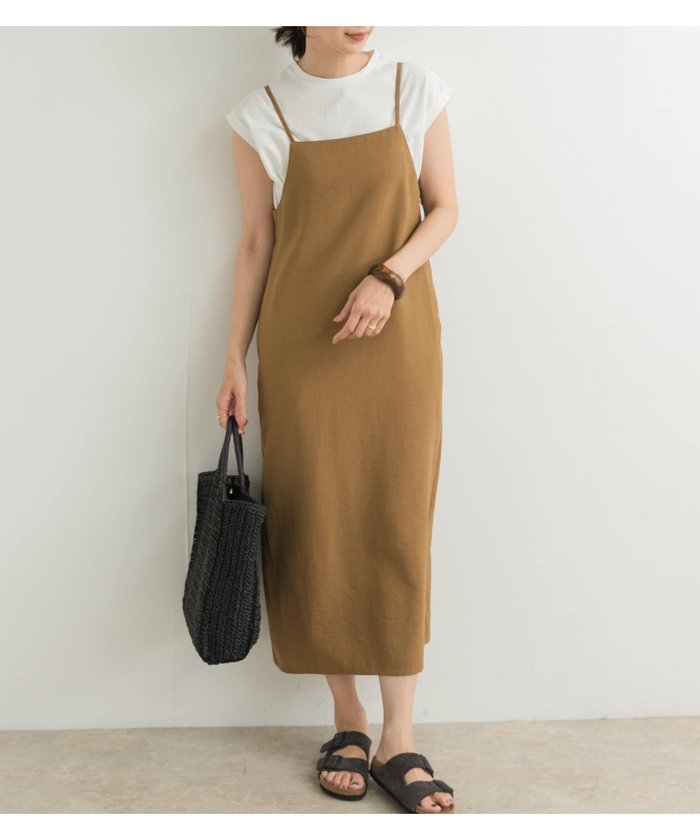 【アーバンリサーチ ドアーズ/URBAN RESEARCH DOORS】のストレートキャミワンピース インテリア・キッズ・メンズ・レディースファッション・服の通販 founy(ファニー) https://founy.com/ ファッション Fashion レディースファッション Fashion for Women ワンピース Dresses キャミソールワンピース Camisole Dresses 2025年 2025 2025春夏・S/S Spring/Summer 2025 SS25 インナー Innerwear キャミワンピース Cami Dress, Slip Dress ストレート Straight, Straight Cut 夏 Summer S/S・春夏 SS, Spring/Summer, Warm Season |ID: prp329100004588130 ipo3291000000032750680