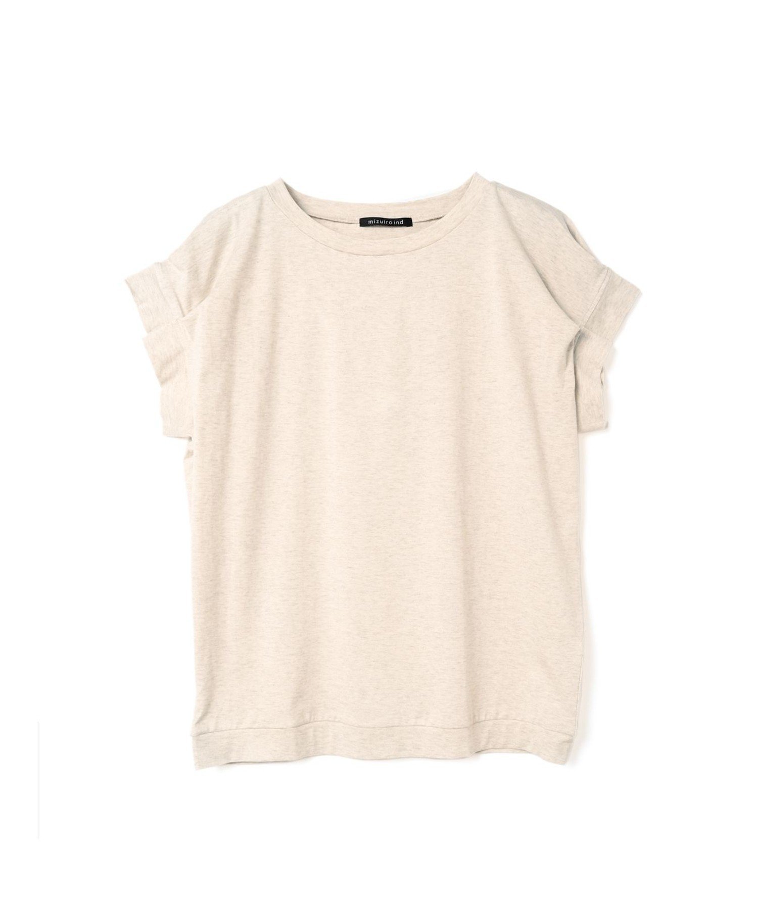 【マーコート/MARcourt】のmizuiro ind フリルスリーブクルーネックプルオーバー インテリア・キッズ・メンズ・レディースファッション・服の通販 founy(ファニー) 　ファッション　Fashion　レディースファッション　Fashion for Women　トップス・カットソー　Cut & Sew Tops　カジュアルプルオーバー・ニットトップス　Pullovers & Knit Tops / Casual Pullovers　おすすめ　Recommended / Our Picks　カットソー　Cut and Sewn Top　シルケット　Silket, Silky Cotton　シンプル　Simple, Minimal　スリーブ　Sleeve, Long Sleeve / Short Sleeve　フリル　Frill, Ruffle　フレンチ　French, French Style　ポケット　Pocket, Pocket Detail　人気　Popular, Best Seller　定番　Standard, Basic Item　無地　Plain, Solid Color　オートミール|ID: prp329100004588153 ipo3291000000032731214