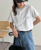 【ディスコート/Discoat】の【WEB限定】Happinessロゴコンパクト半袖Tシャツ ホワイト|ID: prp329100004588178 ipo3291000000033134573