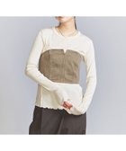 【ユナイテッドアローズ/UNITED ARROWS】のコットン フロントスリット ビスチェ MOCA|ID: prp329100004588183 ipo3291000000033458475