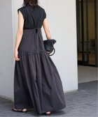 【ジャーナルスタンダード/JOURNAL STANDARD】のタイプライターストレッチコクーンキャミワンピース ブラック|ID: prp329100004588210 ipo3291000000032709242