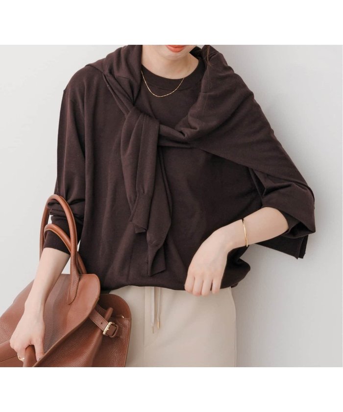 【スピック&スパン/Spick & Span】の《追加》18G クルーネックプルオーバー インテリア・キッズ・メンズ・レディースファッション・服の通販 founy(ファニー) https://founy.com/ ファッション Fashion レディースファッション Fashion for Women トップス・カットソー Cut & Sew Tops カジュアルプルオーバー・ニットトップス Pullovers & Knit Tops / Casual Pullovers 人気 Popular, Best Seller 再入荷 Restock / Back in Stock 秋 Autumn |ID: prp329100004588211 ipo3291000000033872345