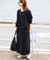 【スローブ イエナ/SLOBE IENA】の《2枚セット》ジャージースナップカーディガン*ノースリーブワンピース 人気、トレンドファッション・服の通販 founy(ファニー) ファッション Fashion レディースファッション Ladies' Fashion Online ワンピース Dress 2025年 2025 2025春夏・S/S Ss,Spring/Summer,2025 カーディガン Cardigan ジャージ Jersey ノースリーブ No Sleeve ベーシック Basic リラックス Relax 夏 Summer 春 Spring |ID:prp329100004588213