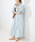 【スローブ イエナ/SLOBE IENA】のデニムライクシャツワンピース 人気、トレンドファッション・服の通販 founy(ファニー) ファッション Fashion レディースファッション Ladies' Fashion Online ワンピース Dress シャツワンピース Shirt Dresses 2025年 2025 2025春夏・S/S Ss,Spring/Summer,2025 とろみ Thickness サンダル Sandals シンプル Simple スニーカー Sneakers デニム Denim ポケット Pocket thumbnail サックスブルー B|ID: prp329100004588214 ipo3291000000032544948