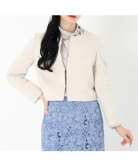 【ストロベリーフィールズ/STRAWBERRY FIELDS】のノーカラージャケット 人気、トレンドファッション・服の通販 founy(ファニー) ファッション Fashion レディースファッション Ladies' Fashion Online アウター Coat Outerwear ジャケット Jackets ノーカラージャケット No Collar Leather Jackets ジャケット Jacket |ID:prp329100004588259