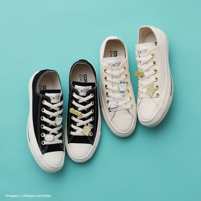 【コンバース/CONVERSE】の【CONVERSE 公式】ALL STAR GD OX / CHIIKAWA / 【コンバース 公式】オールスター GD OX / ちいかわ インテリア・キッズ・メンズ・レディースファッション・服の通販 founy(ファニー) https://founy.com/ ファッション Fashion レディースファッション Ladies' Fashion Online イラスト Illustration チャーム Charm ベーシック Basic メタル Metal |ID: prp329100004588262 ipo3291000000032657728