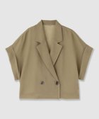 【アナイ/ANAYI】のシアーオーガンフレンチスリーブジャケット brown|ID: prp329100004588267 ipo3291000000032545439