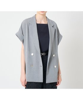 【アナイ/ANAYI】のオーガンリネンライクフレンチジャケット 人気、トレンドファッション・服の通販 founy(ファニー) ファッション Fashion レディースファッション Ladies' Fashion Online アウター Coat Outerwear ジャケット Jackets オーガンジー Organdy カーディガン Cardigan ストレッチ Stretch メタル Metal エレガント 上品 Elegant |ID:prp329100004588268